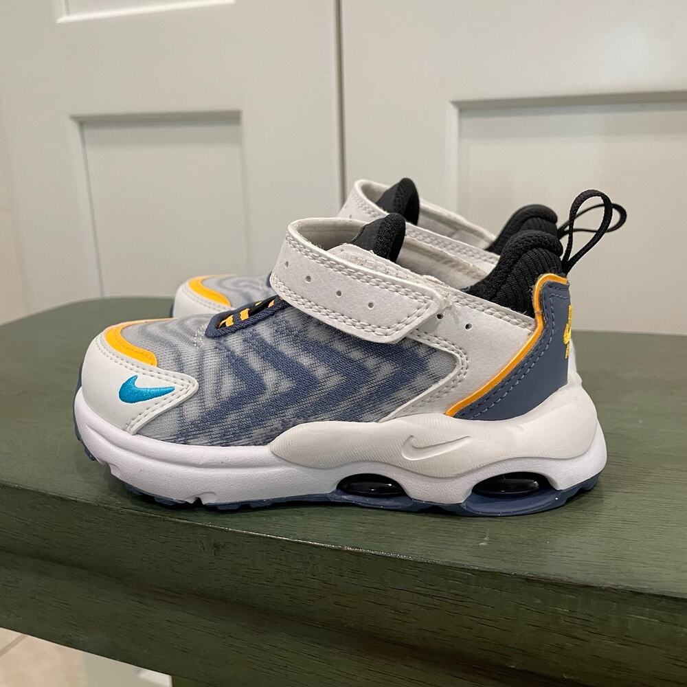 New Nike Air Max TW TD 'White Blue Laser Orange' Sneakers Size 8C DQ0298-102